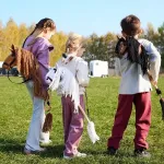 Tootiny Horse on a stick HOPPIHORSE Hobby Horse A3 Chestnut