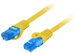Lanberg PATCHCORD S/FTP CAT.6A 3M YELLOW LSZH