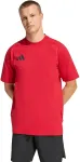 Adidas Koszulka męska Tiro 26 Travel Tee czerwona KD1121 XL