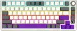 Klaviatuur LORGAR KBP7075W, Wireless 75% Mechanical Gaming Keyboard Pro, Beige, EN layout