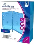 Toorikud MediaRange BD-Leerh&uuml;lle f&uuml;r 3 Discs 14mm blau
