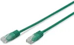 Digitus Premium - Patch-Kabel - RJ-45 (M) bis RJ-45 (M) - 2 m - UTP - CAT 5e - mit Knickschutz - gr&uuml;n