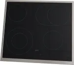 Aeg TN64RA06XB Elektro-Kochfeld 4 Kochzonen Touch Control Edelstahlrahmen