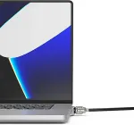 COMPULOCKS LEDGE LOCK ADAPTER MACBOOK PRO 16IN M1/M2/M3/M4 +KEYED CBL LOCK