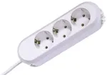 Bachmann SMART Steckdosenleiste 3x Schutzkontakt weiss 1,5m