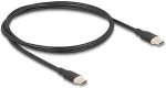 DELOCK USB 2.0 Kabel USB Typ-C St > St PD 3.0 60W 1m schwarz