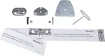 Ergotron LX - Montagekomponente (Tischplattenbohrung) - Stahl - zinkbeschichtet (98-017)