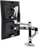 Ergotron lauakinnitus LX 2 monitoridele 24" 18kg - ALU k&otilde;rguse reguleerimisega