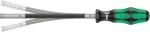 WERA 393 S bits hand holder, extra slim, with flexible shaft, screwdriver (black/green)