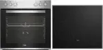 Ahi Beko BBUE12020X, cooker set (stainless steel)