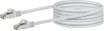 SCHWAIGER CAT 6 Netzwerkkabel S/FTP 20m Wei&szlig;