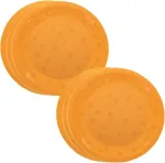 Procos korduvkasutatav peotaldrik, 21cm, 6 tk, oranž pastel