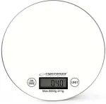 K&ouml;&ouml;gikaal Xlyne EKS003W kitchen scale White Electronic kitchen scale