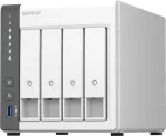 Qnap TS-433 NAS Tower ARM Cortex-A55 4 GB 0 TB QNAP QTS White