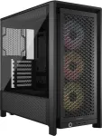 Korpus CORSAIR PC Case | Frame 4000D RS ARGB Modular | Mid-Tower | Black