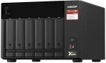 Qnap M&auml;luseade 6-kolmega QTS ja QuTS hero NAS TS-673A-8G kuni 6 HDD/SSD kuumvahetusega, Ryzen V1500B neljatuumaline protsessor, sagedus 2,2 GHz, 8 GB DDR4, 2x2,5GbE, 3xUSB Type A 3.2 Gen 2, 1xUSB Type C 3.2 Gen 1, 2xPCIe, 2xM.2 2280 PCIe Gen3 x1 pesa