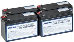 AVACOM Battery kit AVA-RBC31-KIT replacement for RBC31 renovation (4 pcs. batteries)