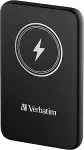 VERBATIM Wireless Power Bank Charge 'n' Go 10,000mAh (black, Qi, PD 3.0, Quick Charge 3.0)