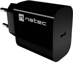 NATEC USB charger Ribera 1xUSB-C 20W black