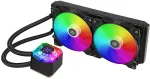 SilverStone IceGem 280 Processor Liquid cooling kit 14 cm Black