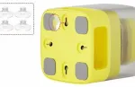 Doggy Village MT7130Y Pet Auto-Buffet yellow