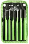 DSDTOOLS 6 TK. 150 mm PIKKUSEGA T&Otilde;KKEPINNIDE KOMPLEKT 2.5 - 10 mm DS1395