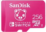 M&auml;lukaart SANDISK NINTENDO MICROSD UHS I CARD 256GB FORTNITE EDIT. CUDDLE TEAM