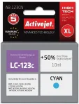 Tooner Activejet AB-123CN Ink (replacement for Brother LC123C/121C; Supreme; 10 ml; cyan)