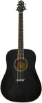 No name Samick Greg Bennett D-4 TBK - gitara akustyczna dreadnought, Transparent Black