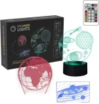 Manta SNL118RGB LED lamp Light decoration Kosmos RGB 3D