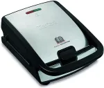 Tefal Snack Collection SW 852 D sandwich maker 700 W Black,Stainless steel