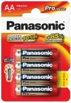 PANASONIC Pro Power Alkaline patareid LR6/AA, 4 ks, Blister