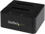 NONAME K&otilde;vaketas StarTech.com USB3.0/eSATA Dual 2,5/3.5 SATA Hard Drive Dock w - UASP - Speicher-Controller - 6,4 cm, 8,9 cm (2.5, 8,90cm (3.5)) - SATA 6Gb/s - 6GBps - eSATA 6Gb/s, USB3.0 - Schwarz (SDOCK2U33EB)