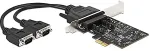 Delock PCI Express x1 Karte zu 2 x Seriell RS-422/485 mit 15 kV ESD Schutz