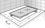 Pliidiplaat Beko HDCG 32220 FX Stainless steel Built-in 29 cm Gas 2 zone(s)