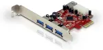 V&otilde;rgukaart CONCEPTRONIC PCIe1x Card 3xUSB-A Ext./1xUSB-A Int. 5Gbps