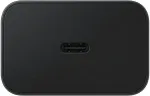 SAMSUNG Toalaadija adapter USB-C juhtmele, 45W, must, GaN, Super Fast Charging 2.0 kiirlaadimine,