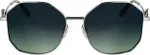 Karl Lagerfeld P&auml;ikeseprillid NAISTELE KL358S-041 (L&auml;&auml;ts/Sild/K&otilde;rvaklamber) 57/16/140 mm