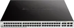 D-Link DGS-1210-52MP L2/L3 Smart+ PoE switch, 48x GbE PoE+, 4x RJ45/SFP, PoE 370W