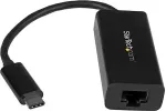 V&otilde;rgukaart Startech USB-C to Gigabit Ethernet Adapter - Black - Thunderbolt 3 Port Compatible - USB Type C Network Adapter