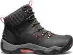 No name KEEN Women's Revel III Waterproof Winter Boot, Black/Rose, 10