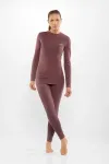 Viking Bielizna damska Meriboo Lady Set Merino r&oacute;żowa XXL