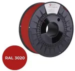 C-TECH Printing filament PREMIUM LINE, PLA, traffic red, RAL3020, 1.75mm, 1kg