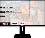 Monitor No name JAPANNEXT 68,6cm JN-27IPS4FLWQHDR-HSP 16:9 HDMI/DP WQHD