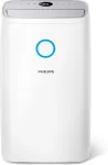 PHILIPS 3000 series DE3306/11 dehumidifier 4 L 51 dB White, Light grey