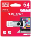 M&auml;lukaart GoodRam UTS3 USB flash drive 64 GB USB Type-A 3.2 Gen 1 (3.1 Gen 1) Black