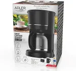 Kohvimasin Adler Coffee machine 1.5l black AD 4383