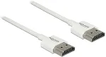 Delock Kabel High Speed HDMI mit Ethernet - HDMI-A Stecker > HDMI-A Stecker 3D 4K 1.5 m Slim High Quality