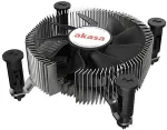 Akasa Intel LGA1700 Processor Hybrid cooler Aluminium, Black 1 pc(s)