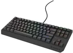 Klaviatuur Genesis Thor 230 TKL Lite keyboard Gaming USB QWERTY English Black